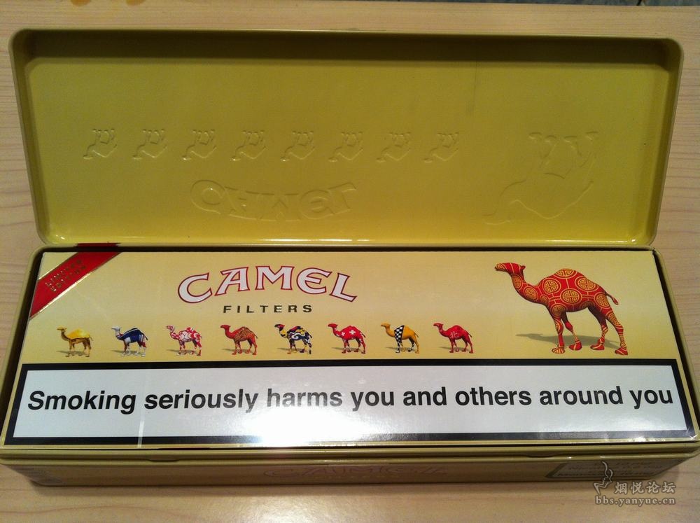 限量版铁盒骆驼 - 香烟漫谈 - 烟悦网论坛