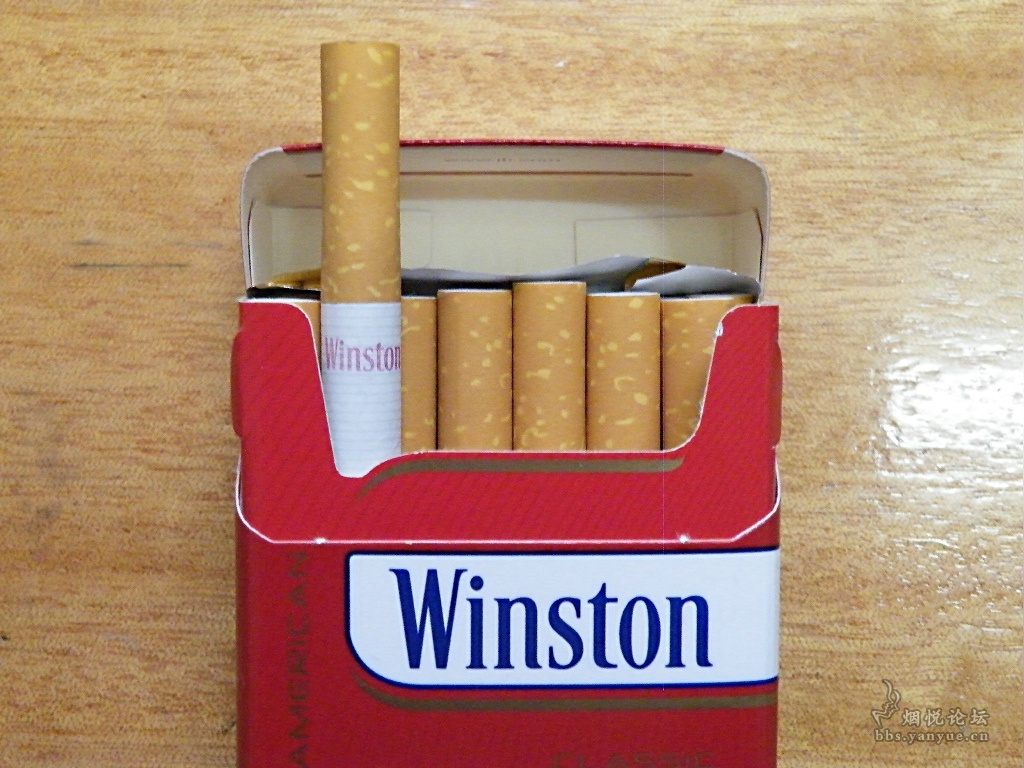 新版欧盟云斯顿香烟图片