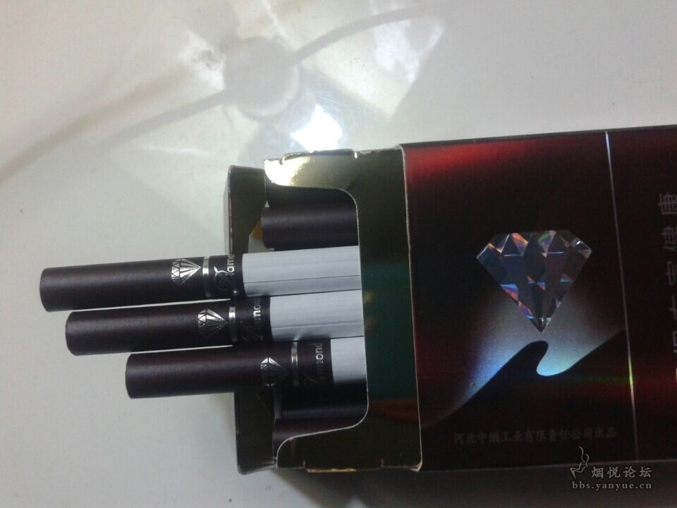 钻石(硬玫瑰紫) - 香烟漫谈 - 烟悦网论坛