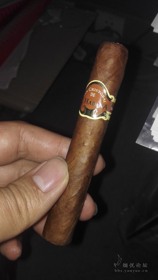 新人品吸-san cristobal el principe(再试一根) - 雪茄交流 - 烟悦网