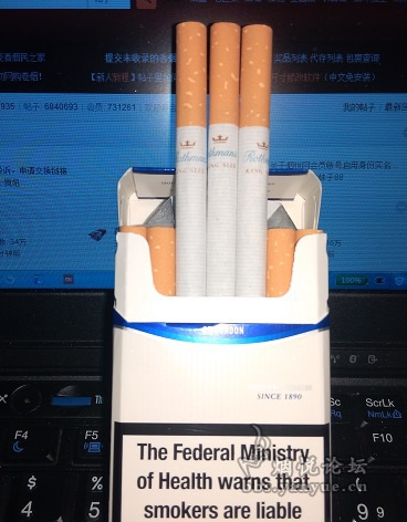 淘换的新品 非洲某国制造英烤的经典乐福门 - 香烟漫谈 - 烟悦网论坛