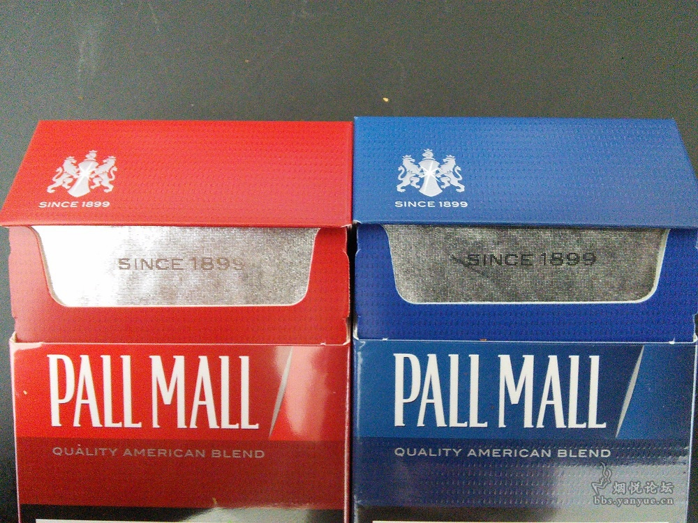 小品:27支装荷兰完税pall mall红,蓝 - 香烟漫谈 - 烟悦网论坛