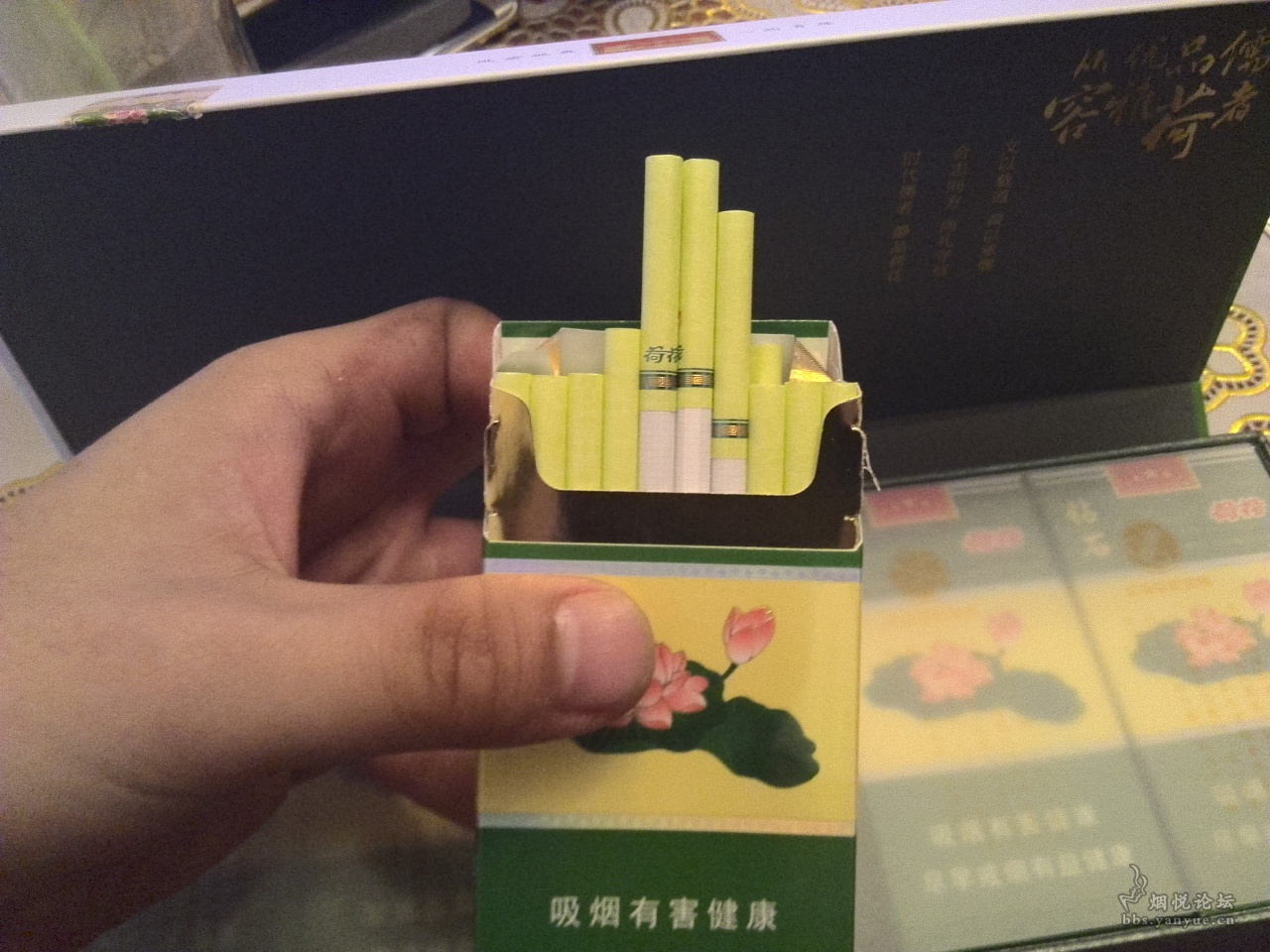 钻石荷花细支一品青莲