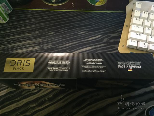 豪利时 oris 黑色 - 香烟漫谈 - 烟悦网论坛