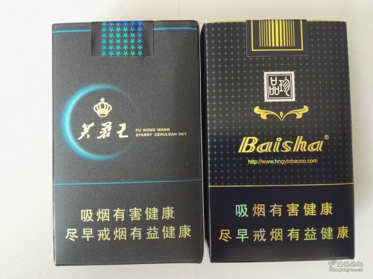 心底的那一抹幽蓝芙蓉王蔚蓝星空vs白沙珍品