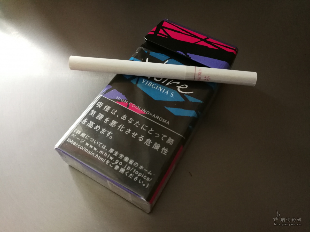VIRGINIA S Noire Menthol BOX日税维珍妮黑薄荷 - 香烟漫谈 - 烟悦网论坛
