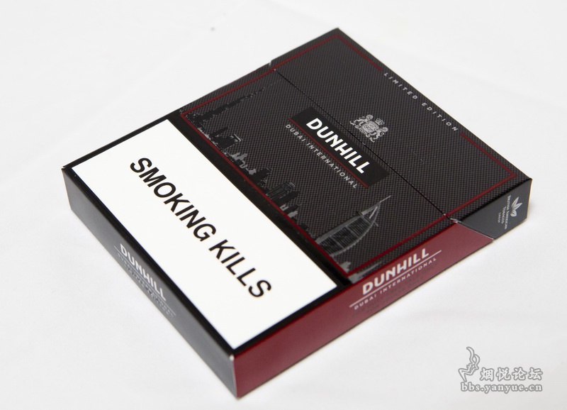 迪拜限定黑宽登喜路 - 香烟漫谈 - 烟悦网论坛