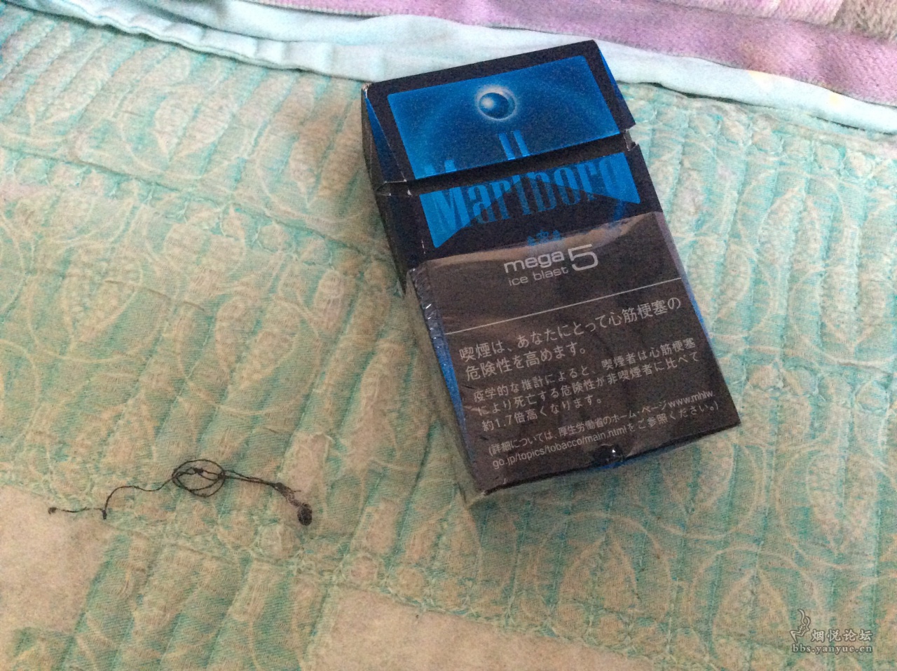 5mg万宝路薄荷爆珠日本全税版 - 香烟漫谈 - 烟悦网论坛