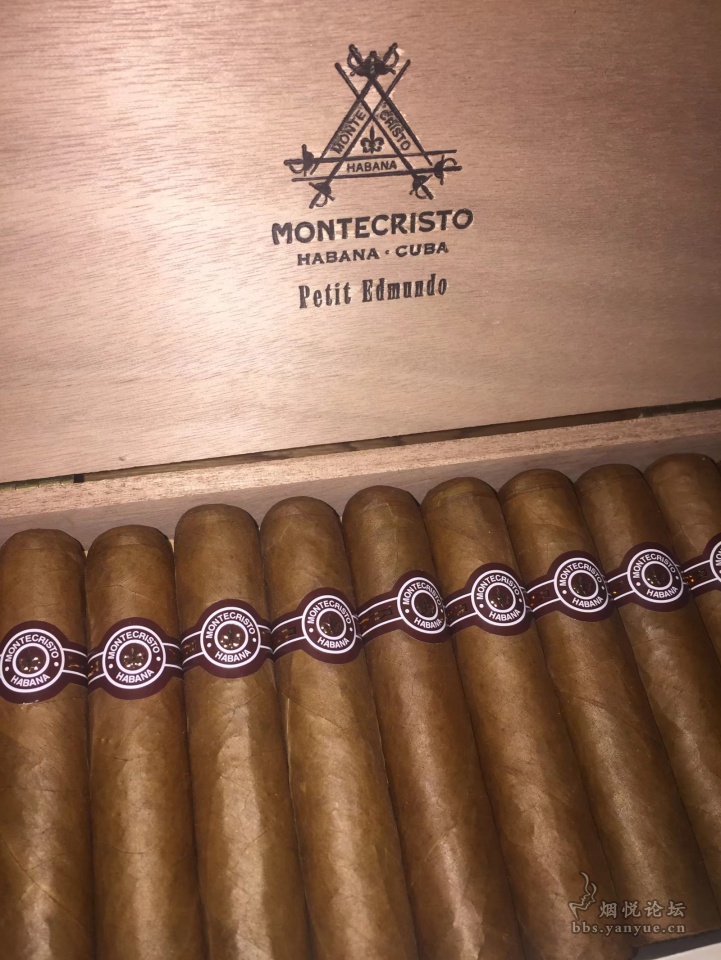 Montecristo Petit Edmundo---蒙特小艾 - 雪茄交流 - 烟悦网论坛