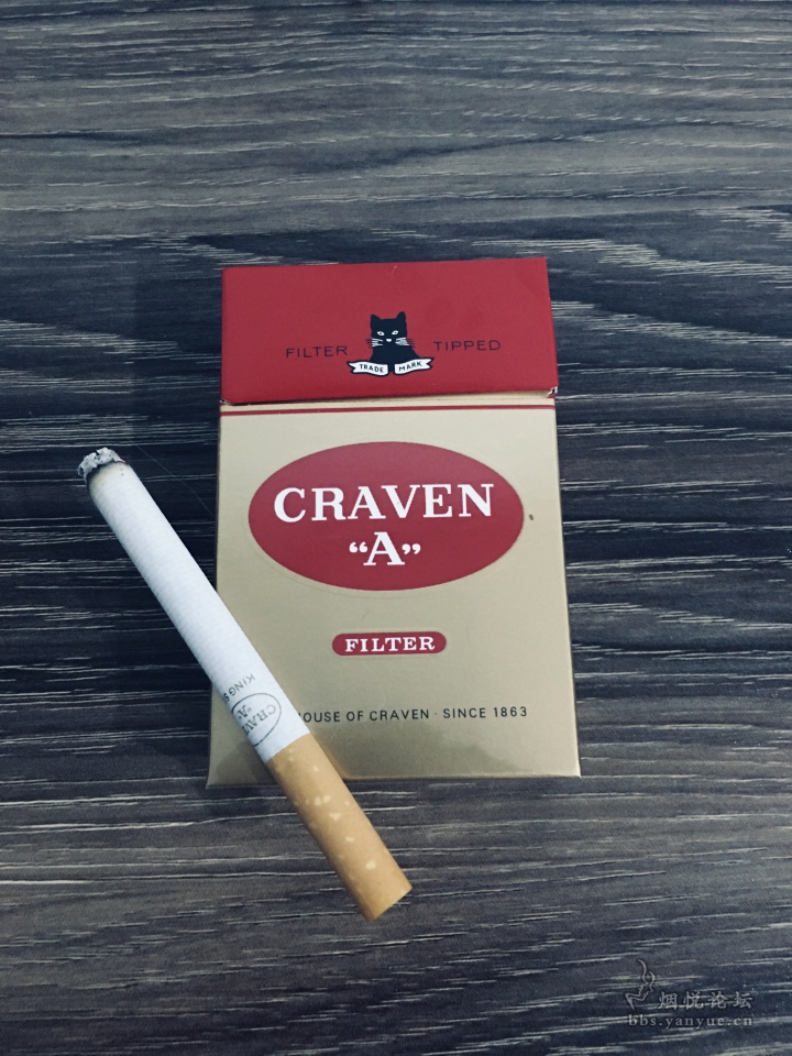 朝鲜craven"a"黑猫 - 香烟漫谈 - 烟悦网论坛