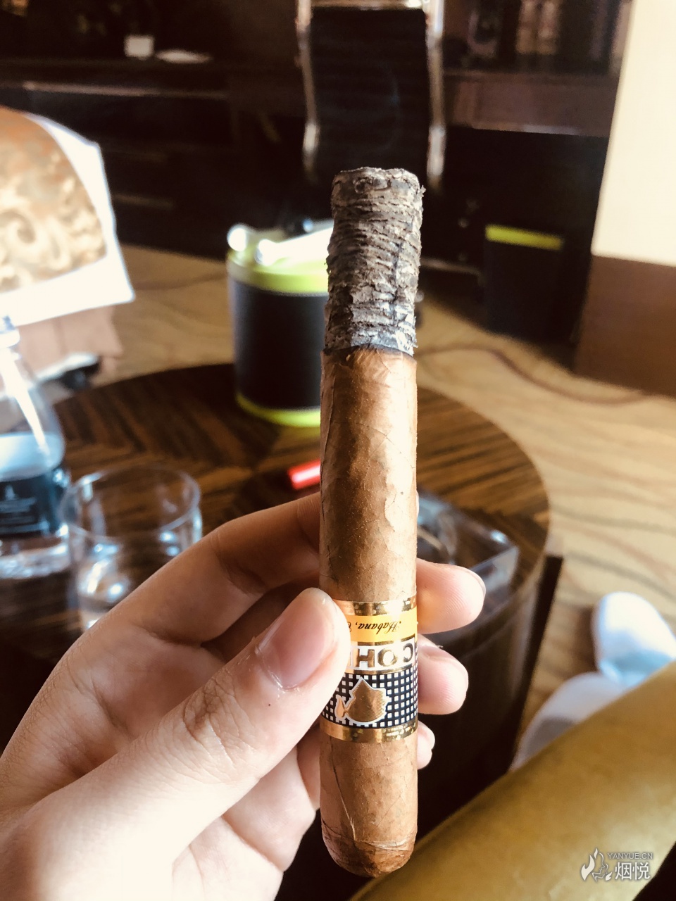 出差灰茄—高希霸世纪四iv - 雪茄交流 - 烟悦网论坛