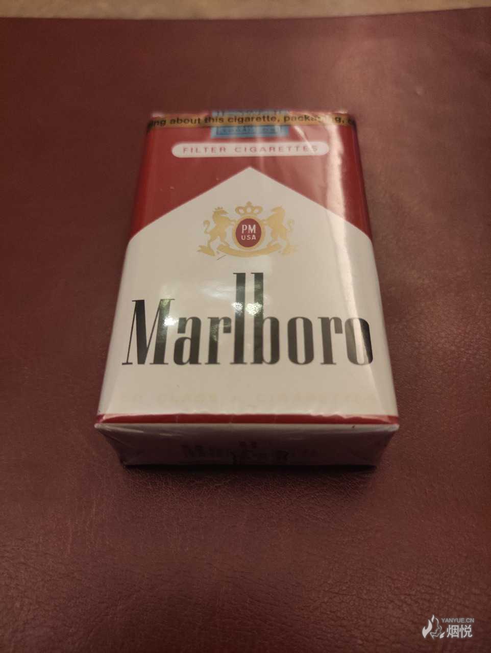 万宝路软红香烟 万宝路 marlboro 美税弗吉尼亚洲 red soft