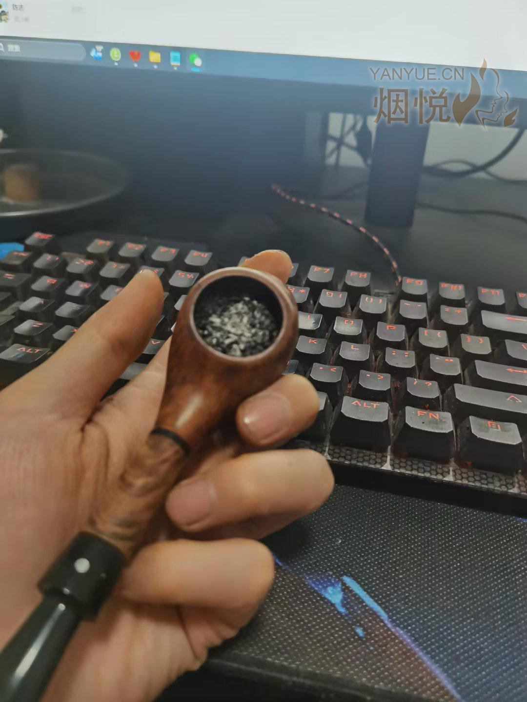 乱玩斗(六)——超大口径烟斗的体验 - 抽烟斗 - 烟悦网论坛