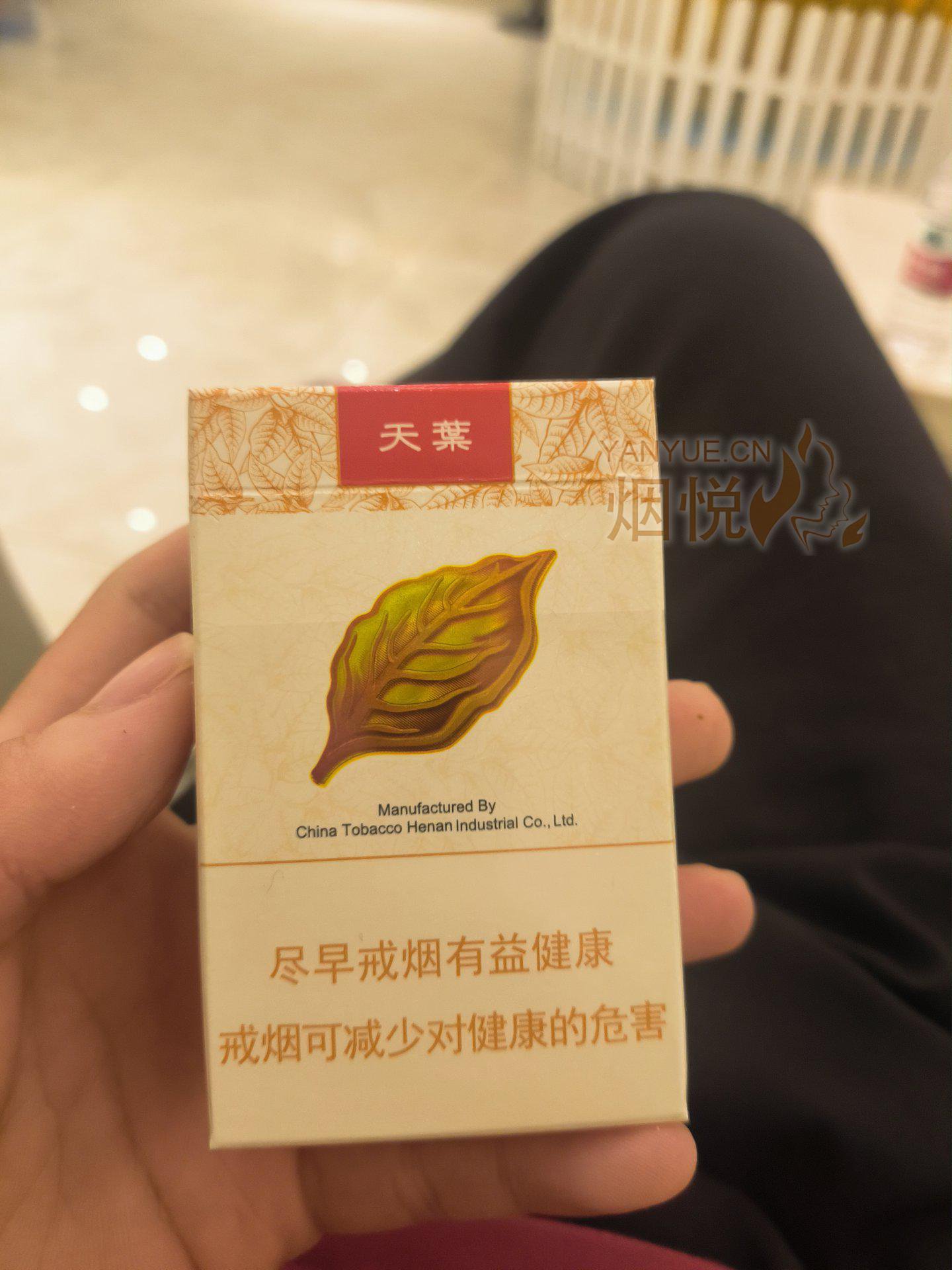 黄金叶(天叶) 教资面试看到这边一家店只卖9... - 香烟漫谈 - 烟悦网论坛