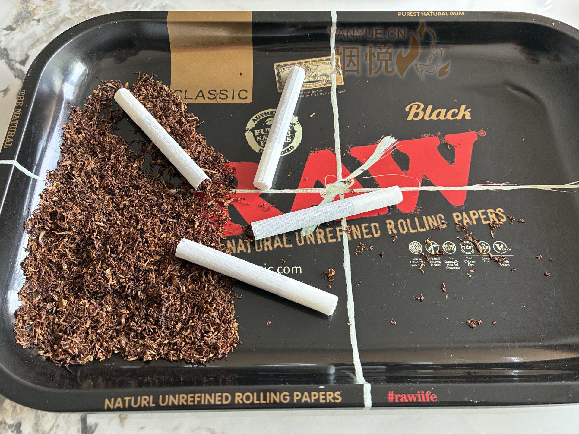 白灰细腻，凝而不散 - 手卷烟 - 烟悦网论坛
