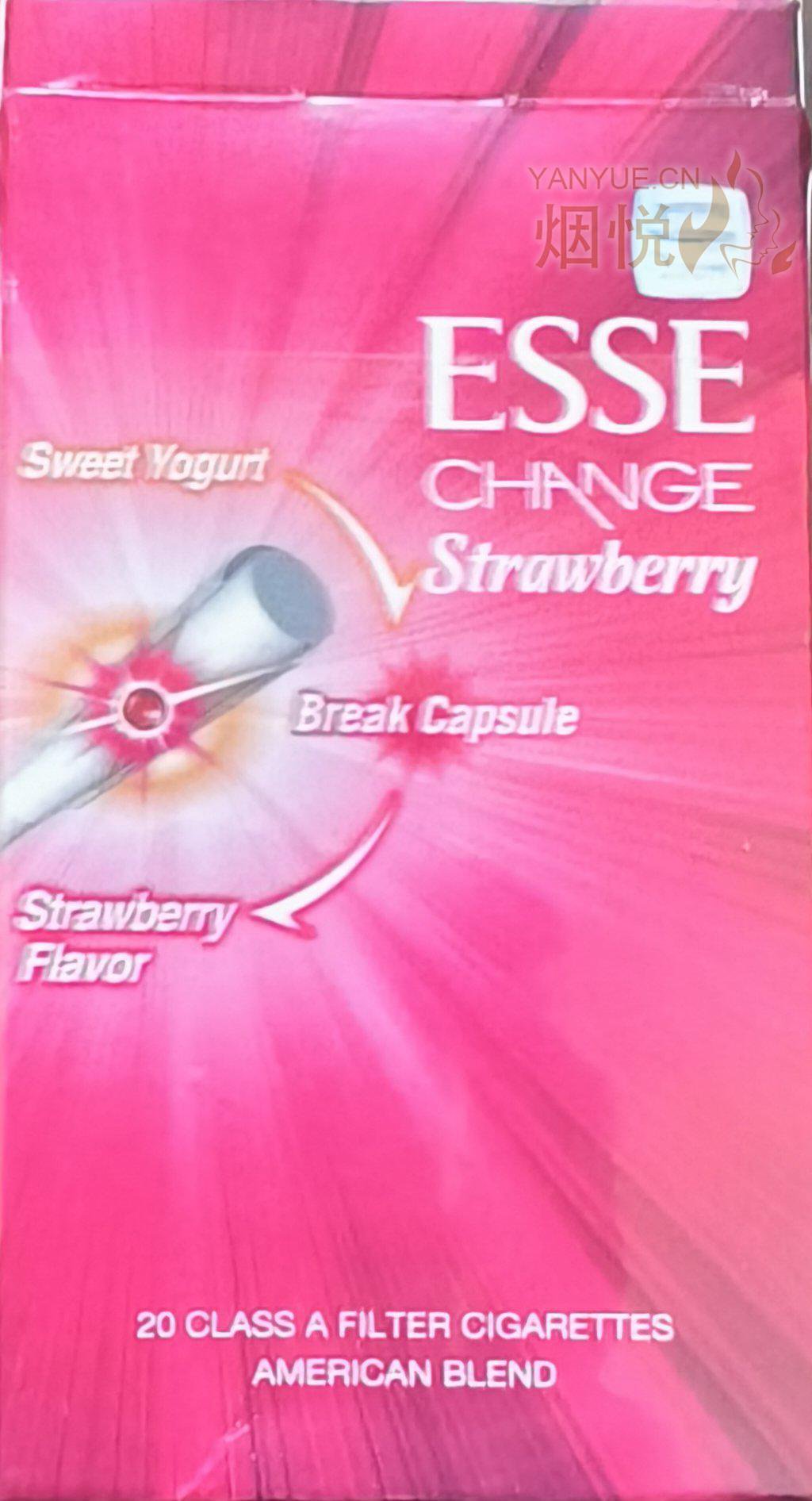 Esse Rasa Strawbery ESSE CHANGE Strawberry - 香烟漫谈 - 烟悦网论坛