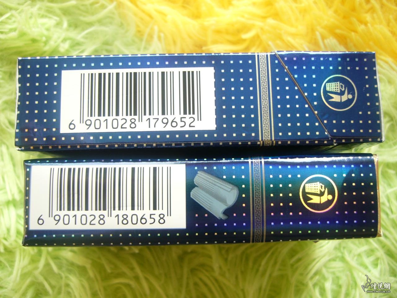 黄鹤楼满天星软硬对比图老版