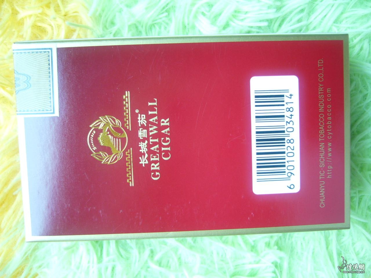 晒晒长城雪茄骑士3号
