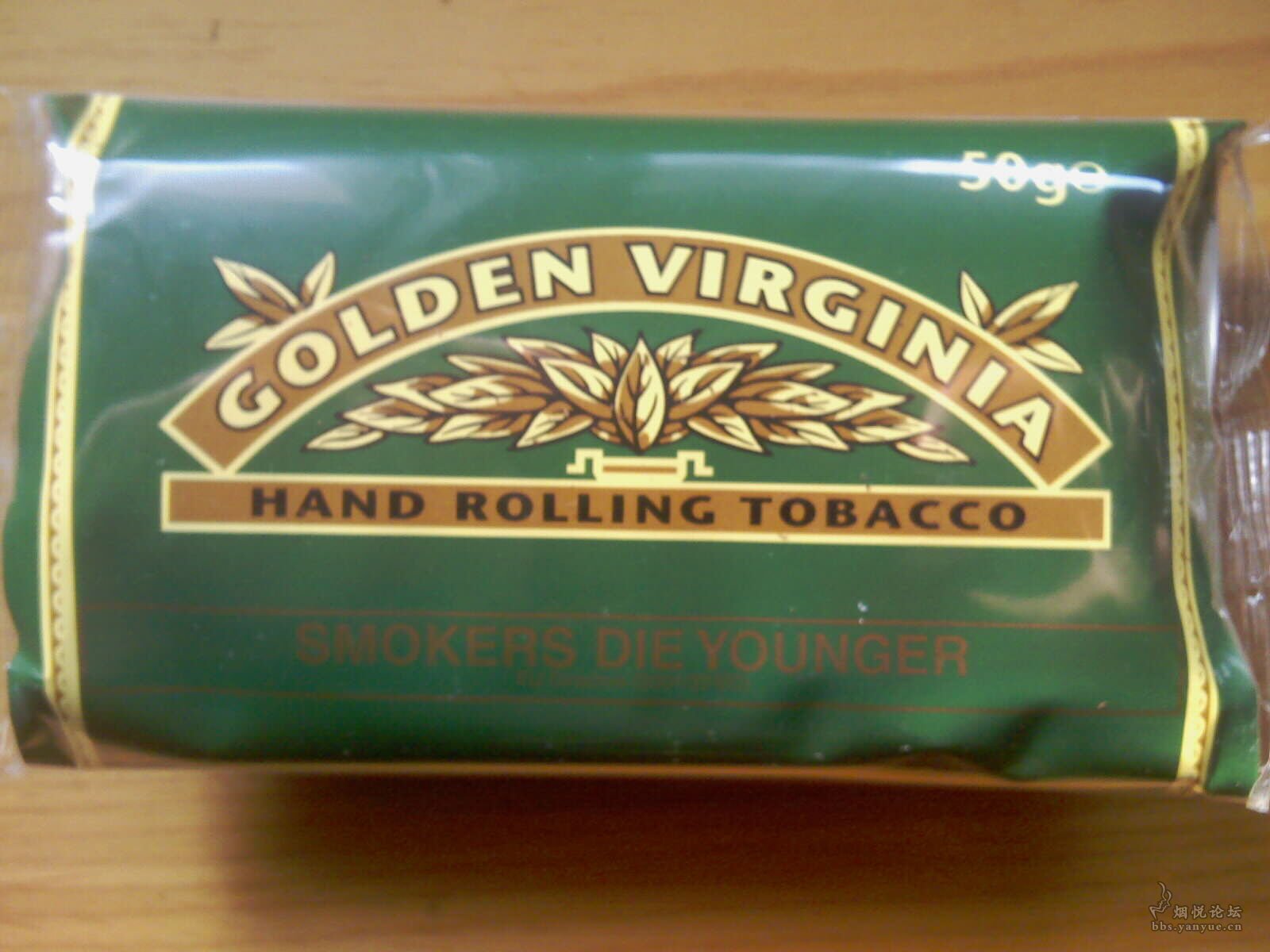 Golden Virginia 金V现身 - 手卷烟 - 烟悦网论坛