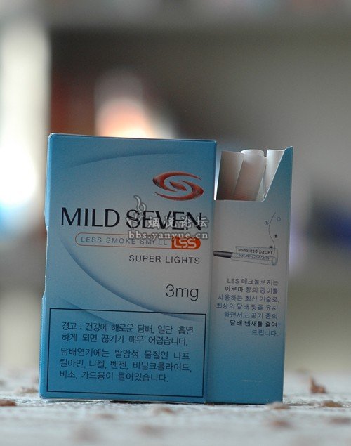 高清韩版柔和七星3毫克侧推装