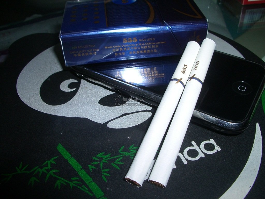 外烟555之bluegold