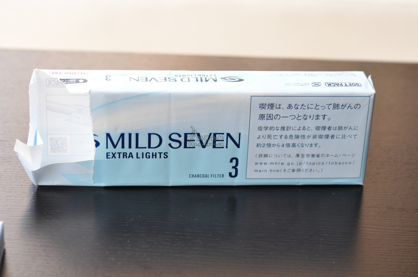 求鉴定,日本本土代购的日本3mg软七星! - 香烟漫谈 - 烟悦网论坛