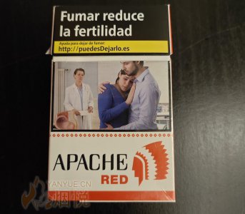 阿帕奇(硬红)西班牙完税版香烟正品价格表，真伪鉴别口感评测各地价格多少钱[香烟信息-烟悦网]