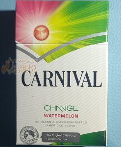 CARNIVAL CHANGE WATERMELON(South Korea) 香烟正品价格表，真伪鉴别口感评测各地价格多少钱[香烟信息-烟悦网]