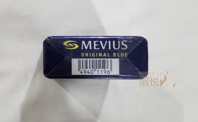 MEVIUS ORIGINAL BLUE(Korea Duty Free) 香烟正品价格表，真伪鉴别口感评测各地价格多少钱 [香烟信息-烟悦网]